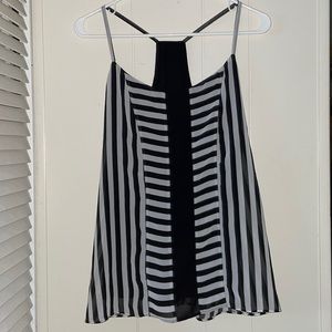 Striped summer top for ladies. Size L